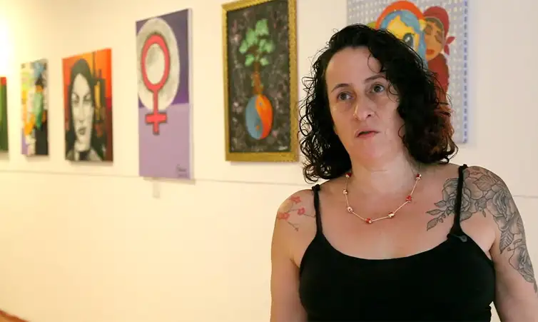 São Paulo (SP), 09/04/2026 - FOTO DE ARQUIVO - Frosa fala sobre a Mostra Grafitti Mulheres SP. Foto: Mostra Grafitti Mulheres SP/Divulgação