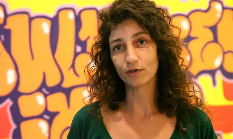 São Paulo (SP), 09/04/2026 - FOTO DE ARQUIVO - Curadora Ju Costa fala sobre a Mostra Grafitti Mulheres SP. Foto: Mostra Grafitti Mulheres SP/Divulgação