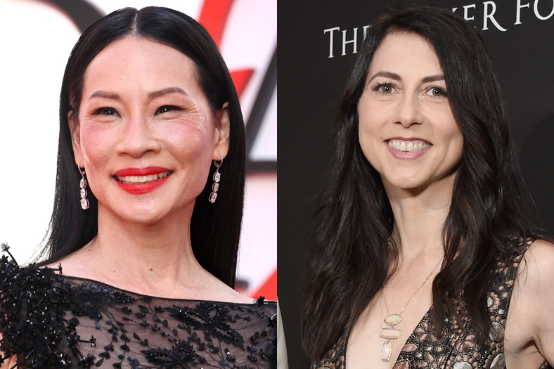 Lucy Liu e Mackenzie Scott