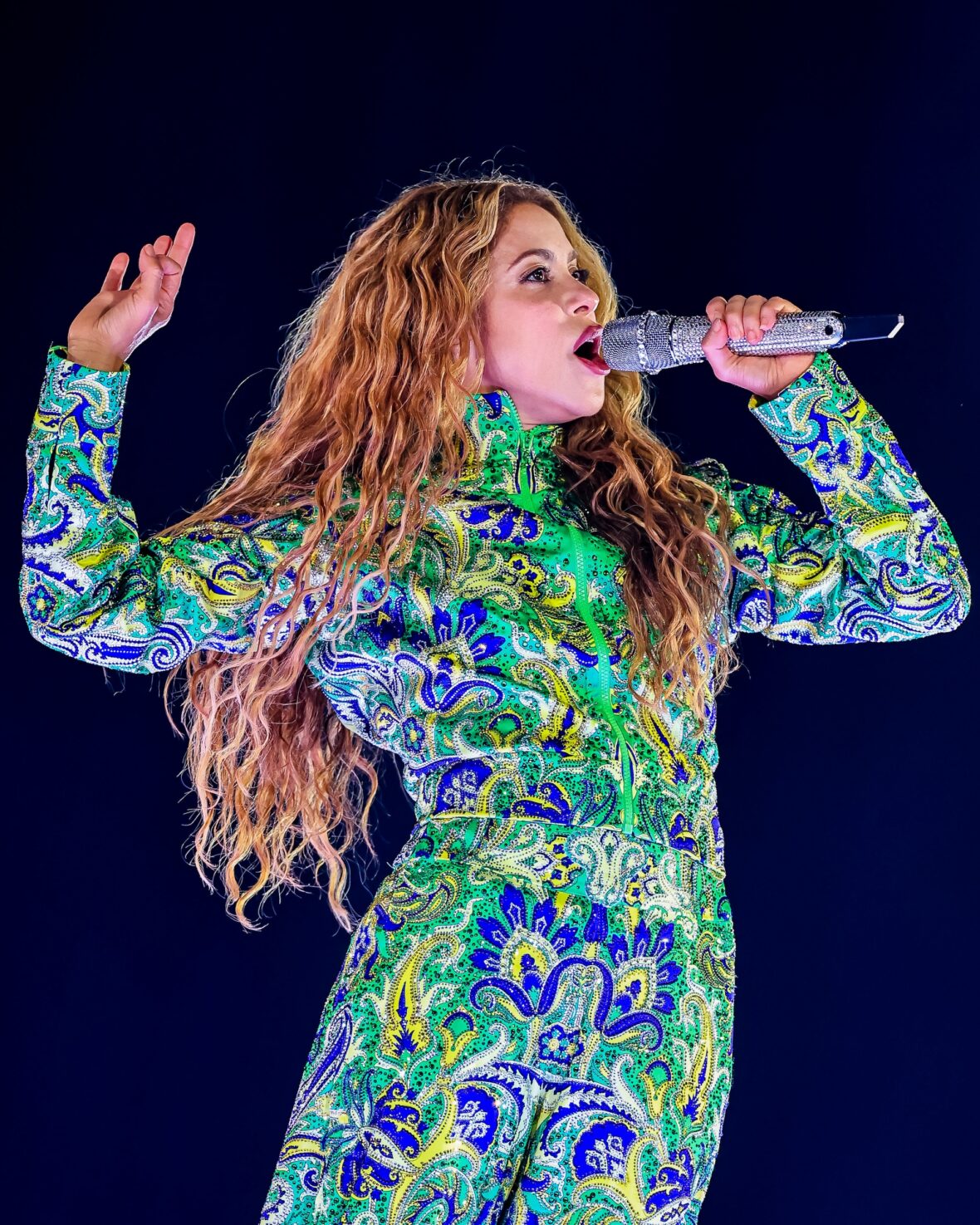 Shakira se apresenta em Copacabana Brasil