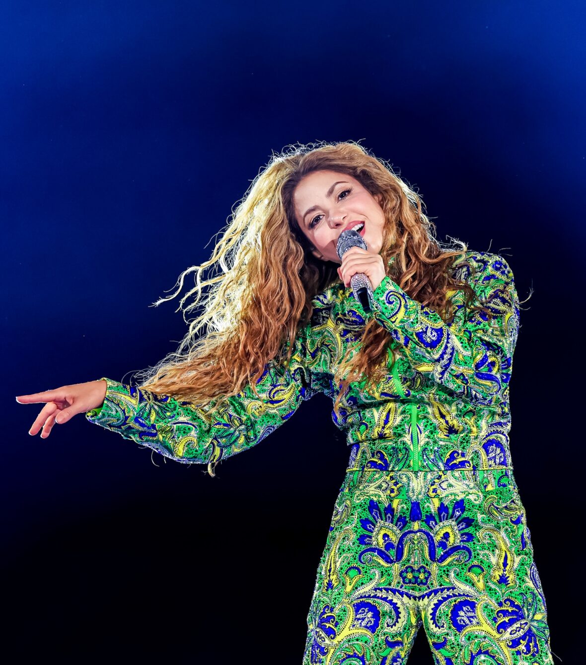 Shakira se apresenta em Copacabana Brasil
