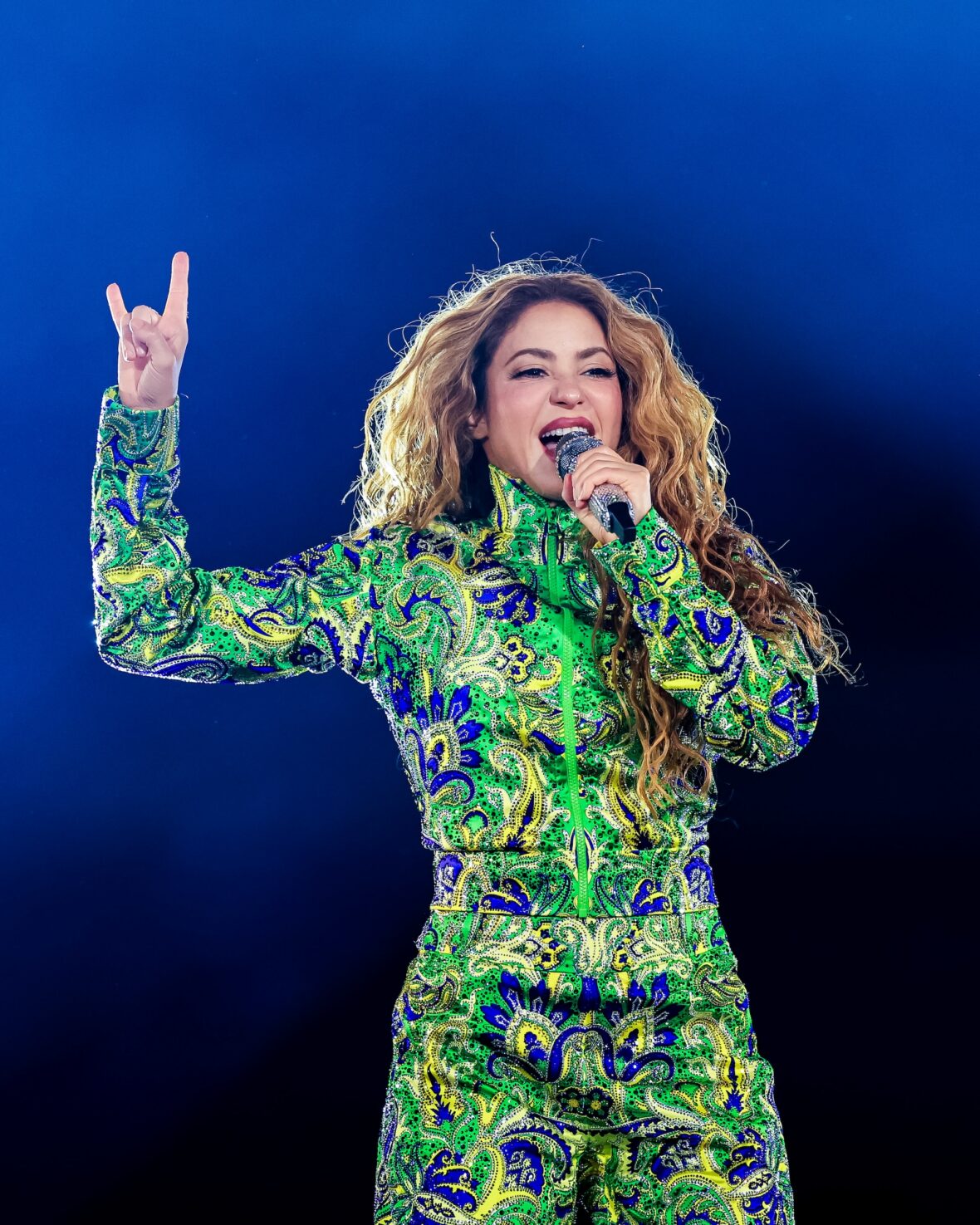 Shakira se apresenta em Copacabana Brasil