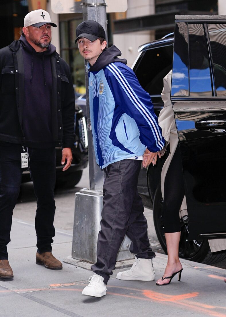 Kylie Jenner Timothée Chalamet Broadway