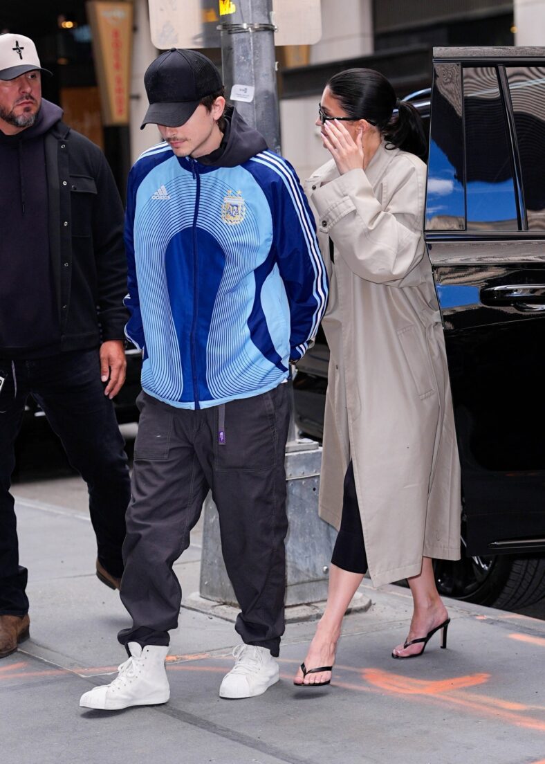 Kylie Jenner Timothée Chalamet Broadway