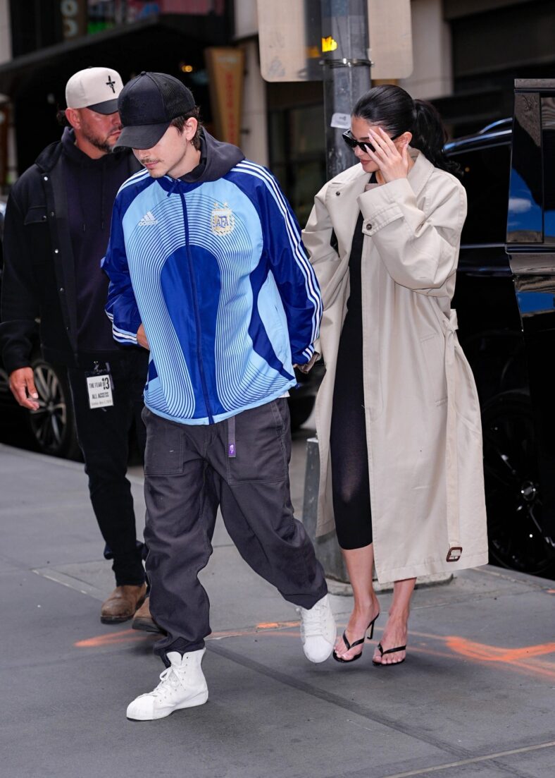Kylie Jenner Timothée Chalamet Broadway