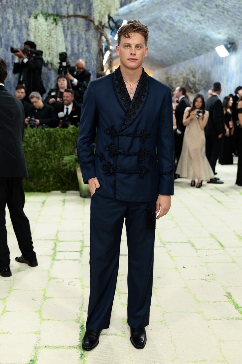 Joe Burrow no Met Gala