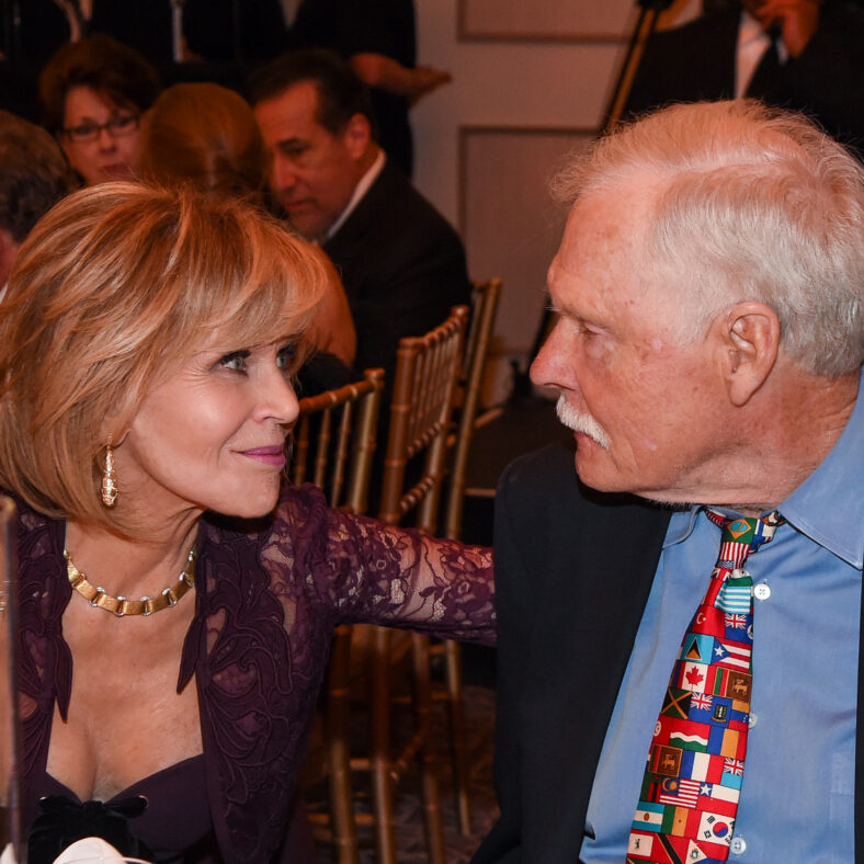 Foto de Jane Fonda e Ted Turner