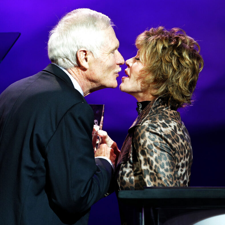 Foto de Jane Fonda e Ted Turner