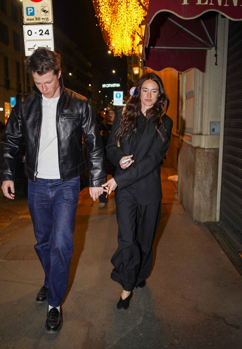 Foto de Shailene Woodley e Milo Callaghan de fevereiro de 2026