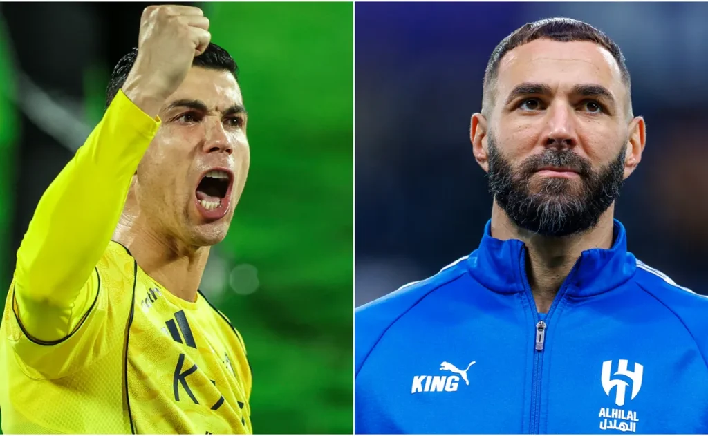 Cristiano Ronaldo e Benzema seguem no topo, mas folha salarial da liga saudita cai 13% na temporada 2026-27