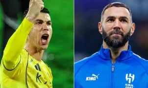 Cristiano Ronaldo e Benzema seguem no topo, mas folha salarial da liga saudita cai 13% na temporada 2026-27