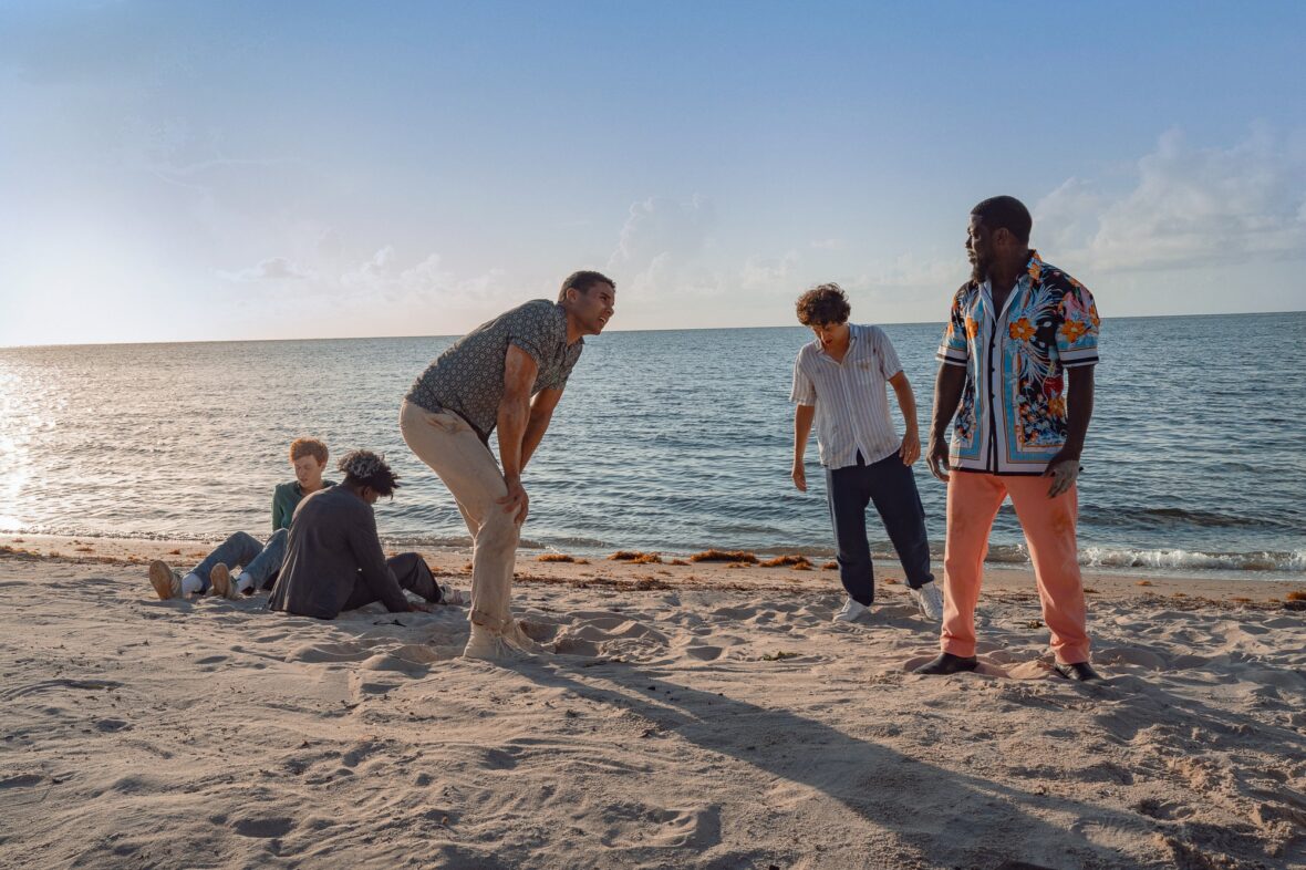 Kevin Hart, Marcello Hernandez, Mason Gooding, Ben Marshall e Kam Patterson em 
