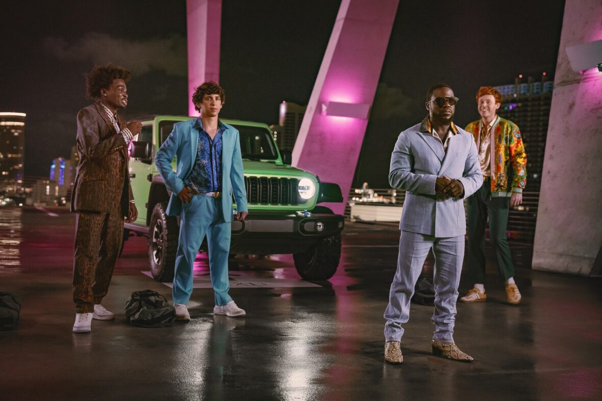 Kevin Hart, Marcello Hernandez, Mason Gooding, Ben Marshall e Kam Patterson em 