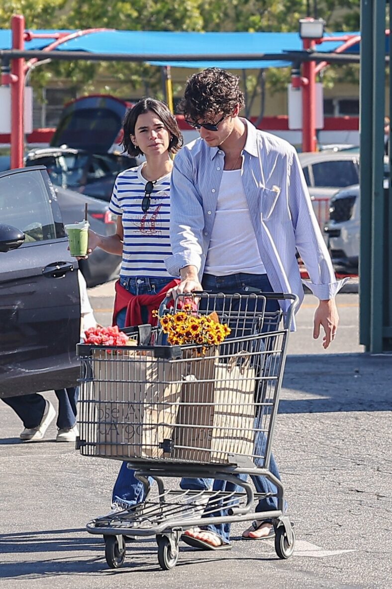 Shawn Mendes Bruna Marquezine fazendo compras no supermercado