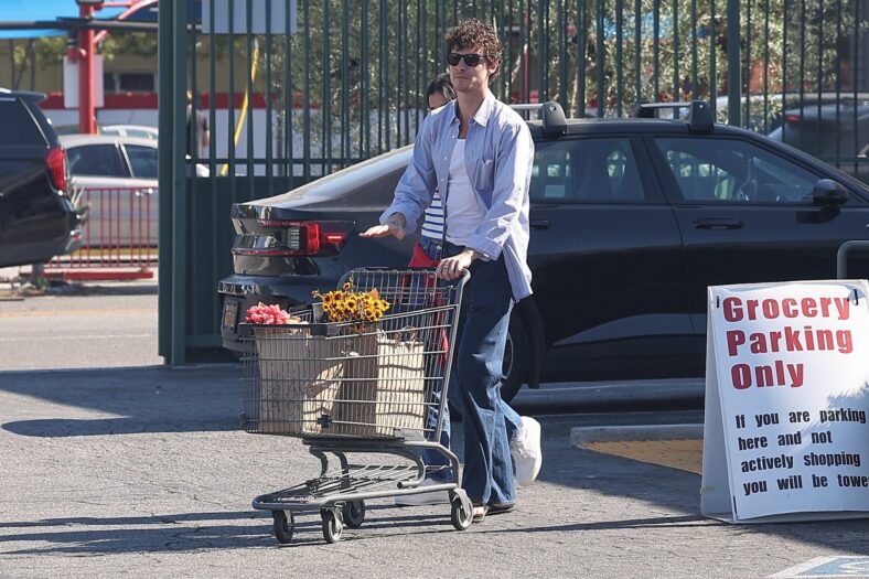 Shawn Mendes Bruna Marquezine fazendo compras no supermercado