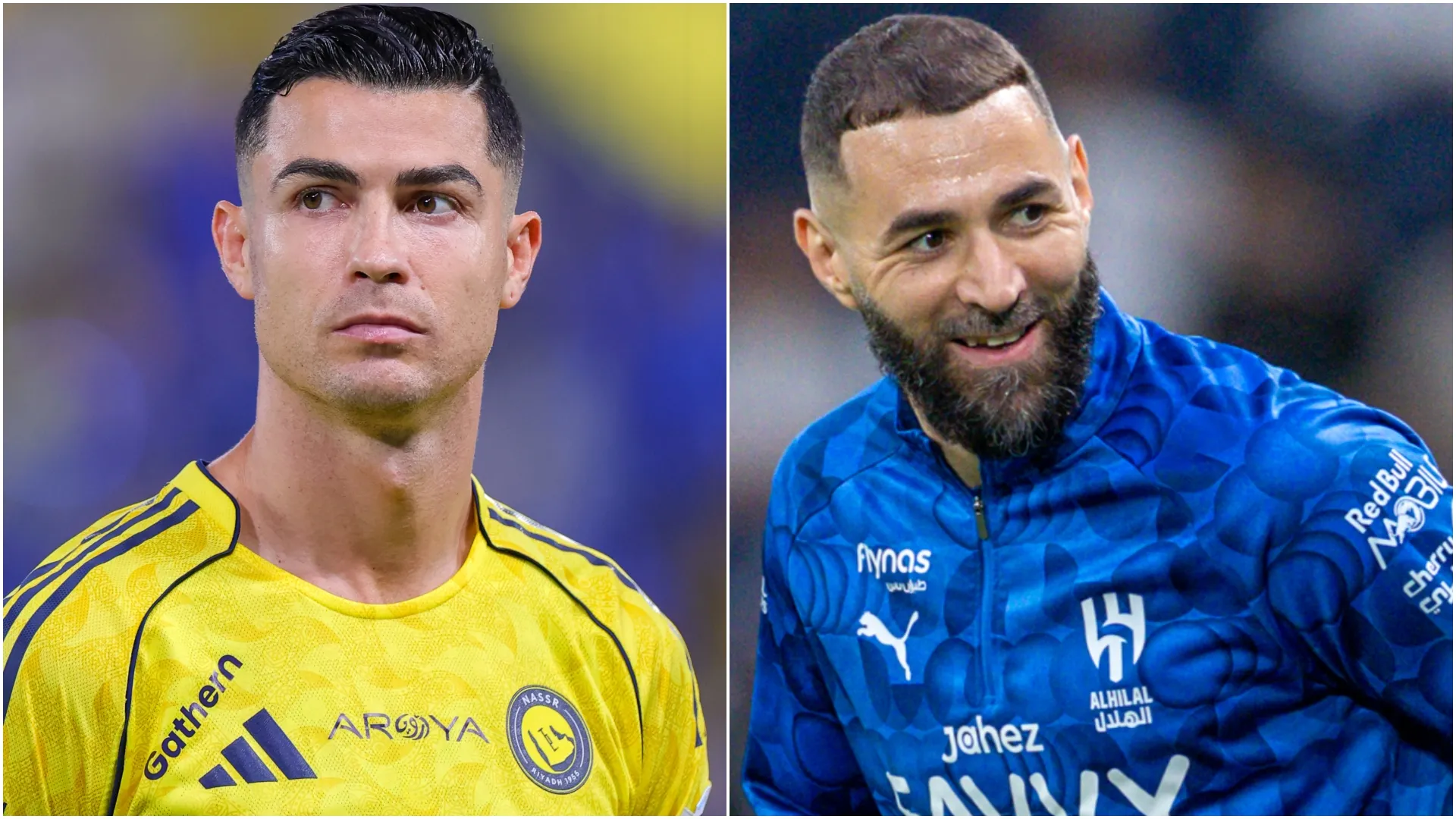 Cristiano Ronaldo e Karim Benzema são os melhores jogadores do mundo.