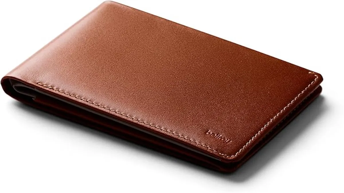 This clever passport wallet comes with a built-in micro pen.