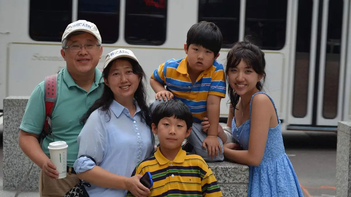 The family of Pastor Ezra Jin