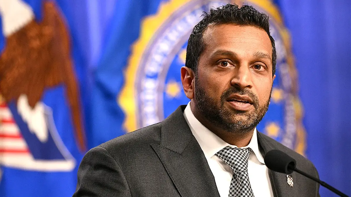 FBI Director Kash Patel speaks at DOJ press conference on indictment.