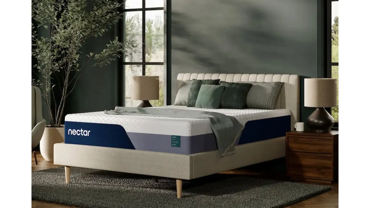 This mattress offers medium-firm support for back and combination sleepers.