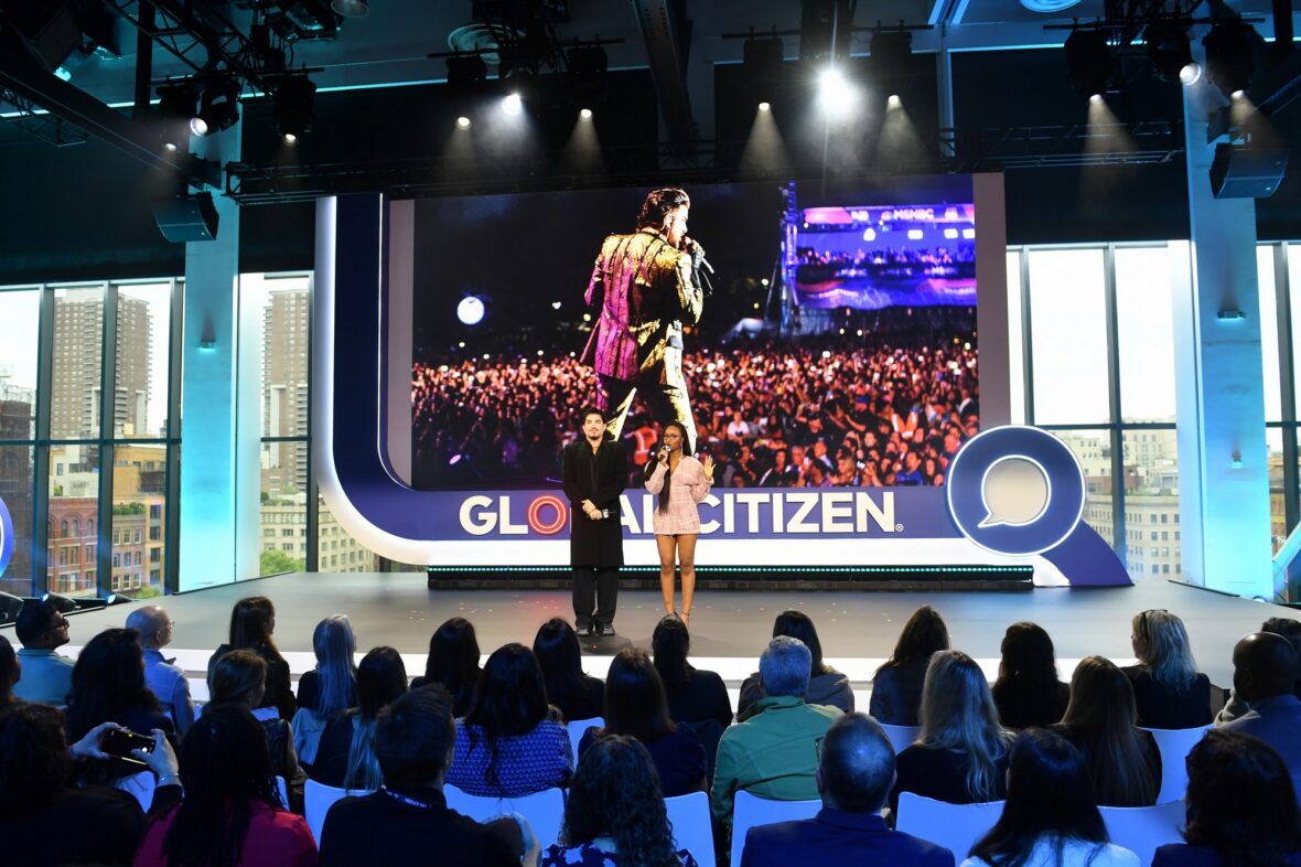 Celebridades no Global Citizen NOW 2026