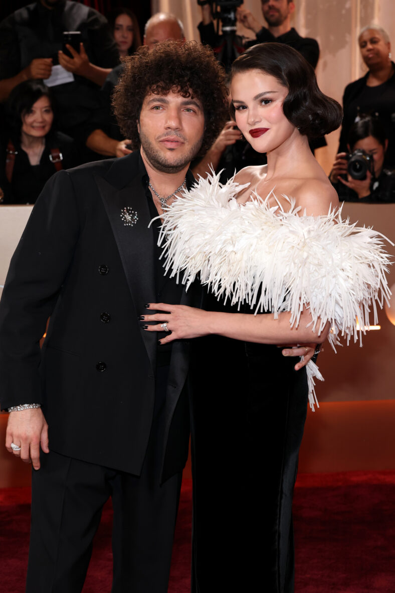 SElena Gomez e Benny Blanco foto stock