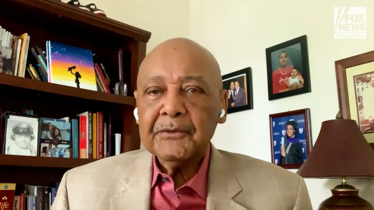 Robert Woodson interview on Zoom with Fox News