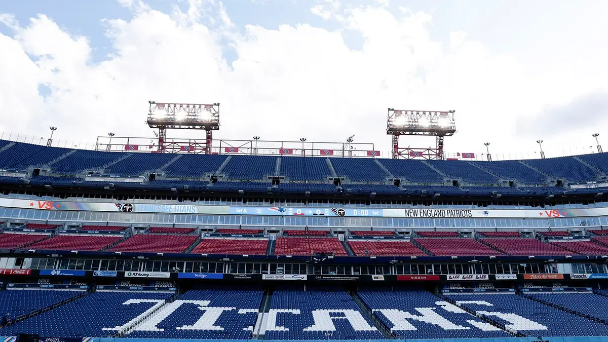 A general view of Nissan Stadium