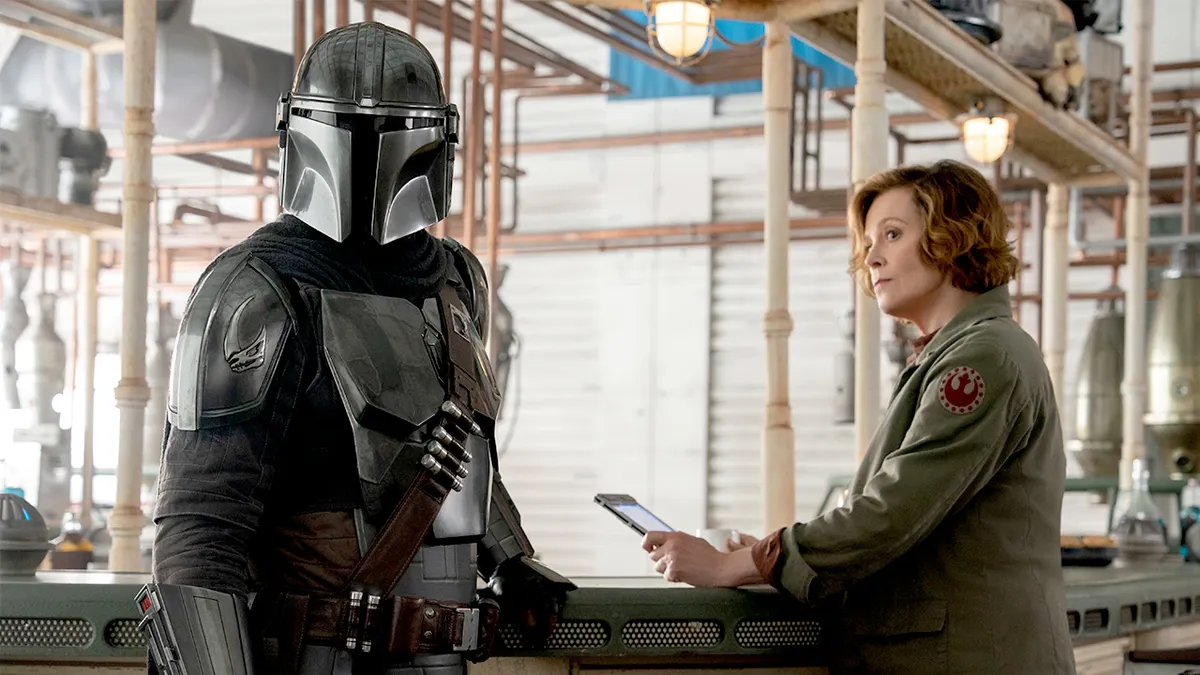 Mandalorian and Grogu still