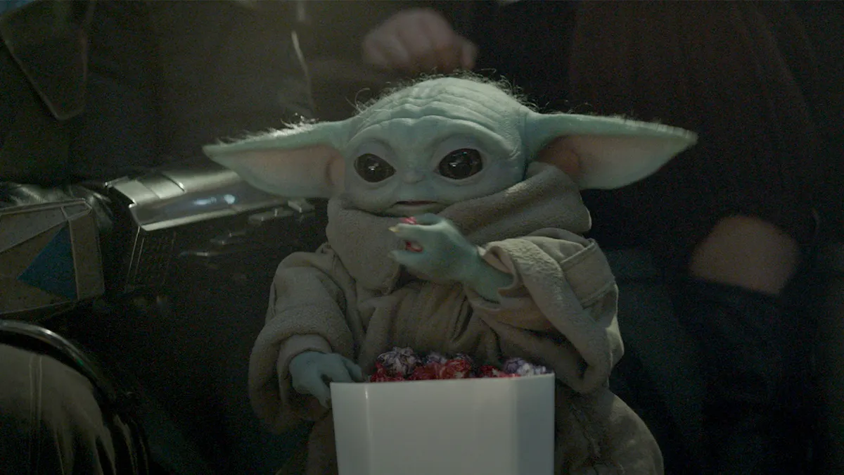 Mandalorian and Grogu still