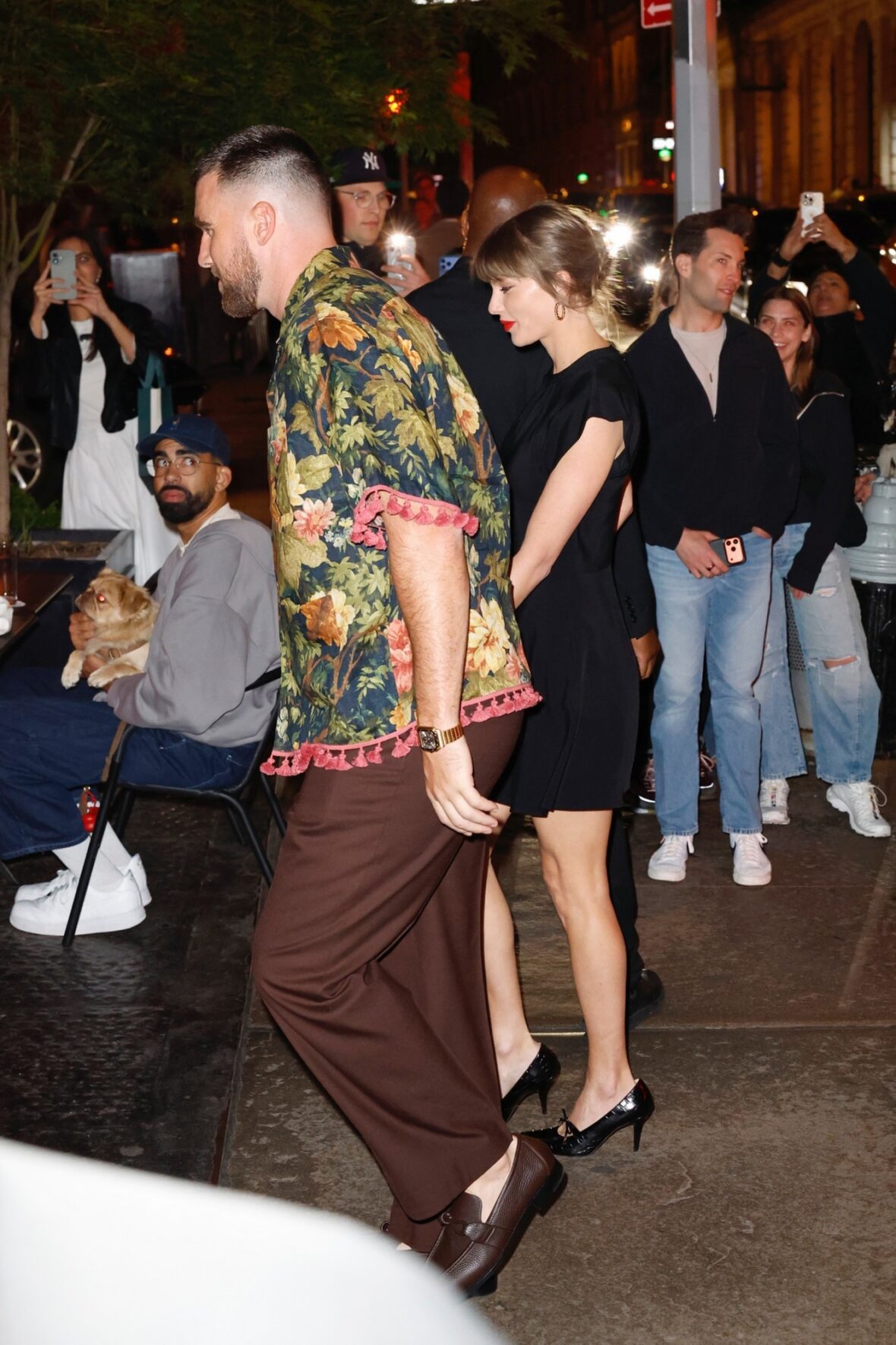 Taylor Swift e Travis Kelce em Nova York