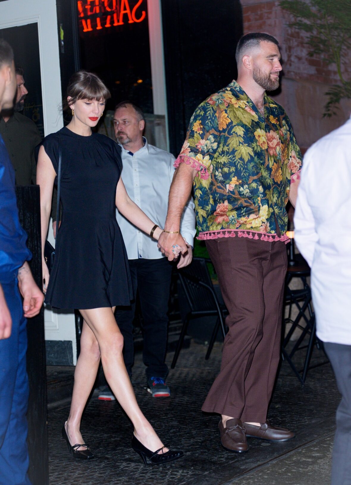 Taylor Swift e Travis Kelce em Nova York