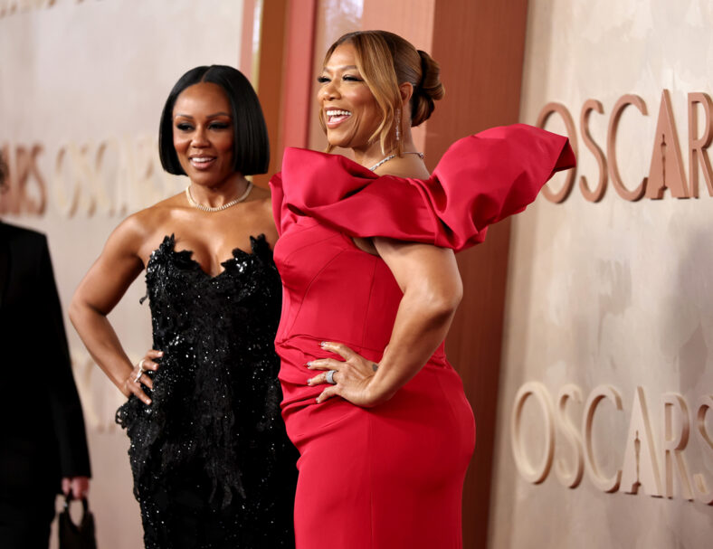 Eboni Nichols e Queen Latifah no Oscar de 2025