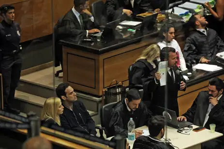 Tomaz Silva/Agência Brasil Rio de Janeiro (RJ), 23/03/2026 - Tribunal do Juri começa a julgar Jairinho e Monique pela morte de Henry Borel, no Tribunal de Justiça do Rio de Janeiro, no centro da capital fluminense. Foto: Tomaz Silva/Agência Brasil