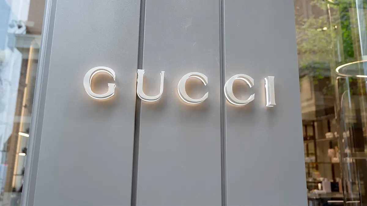 Gucci storefront