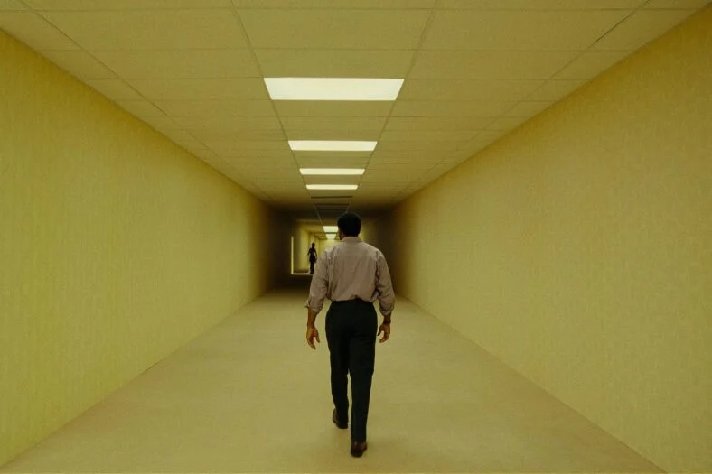 Cena do filme BACKROOMS
