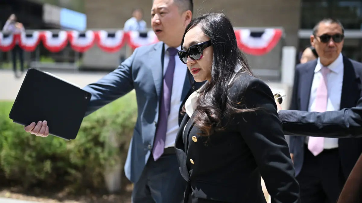 Former California mayor Eileen Wang exits federal courthouse after admitting she worked for China