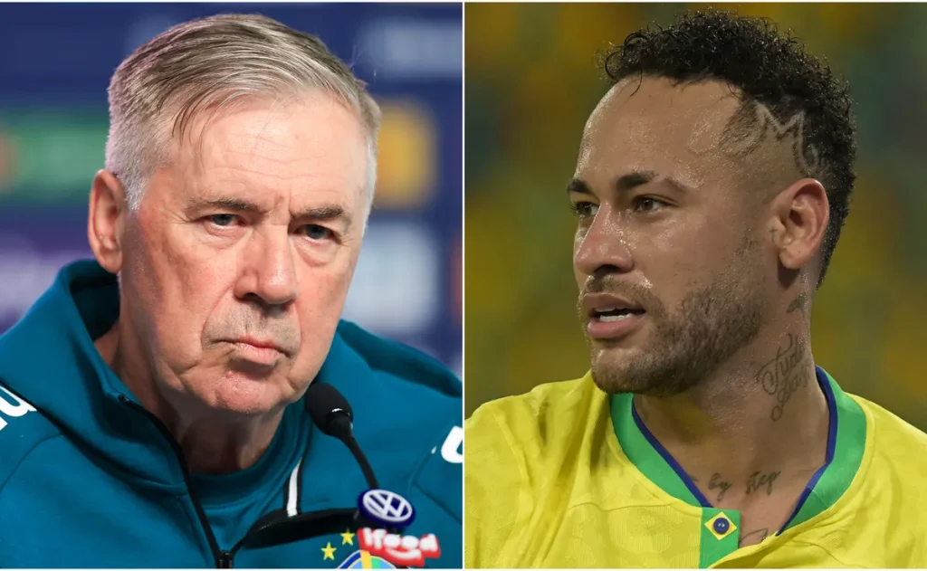 Ancelotti inicia reconstrução da Seleção na era pós-Neymar após eliminação na Copa de 2026