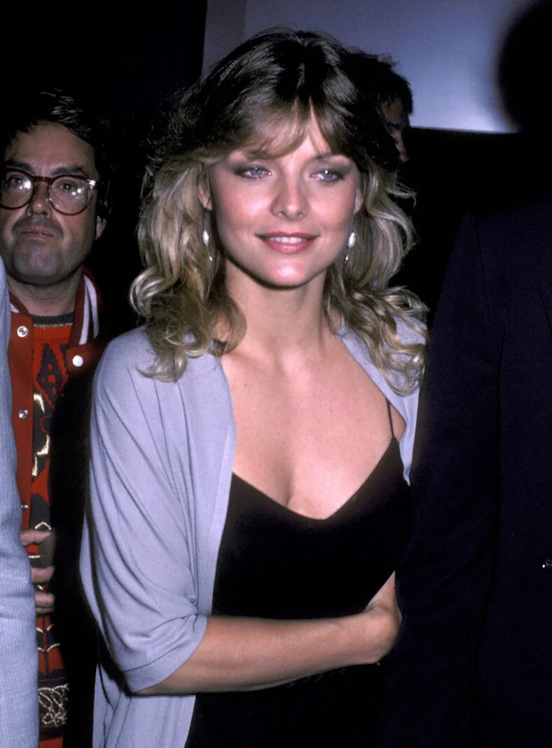 Michelle Pfeiffer na estreia de GREASE 2