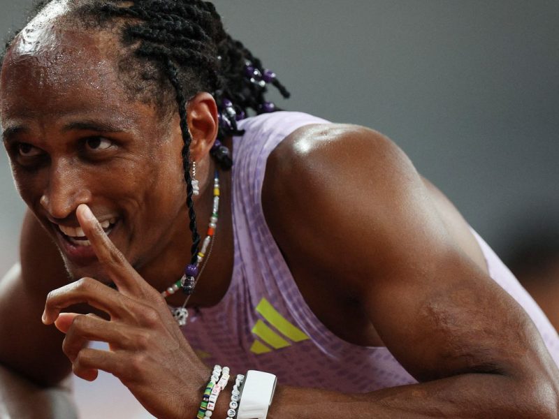 Alison dos Santos conquista ouro na etapa de Xiamen da Diamond League