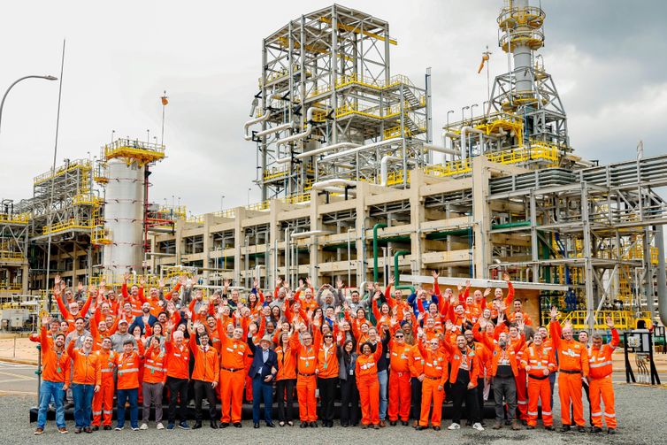 18.05.2026 - Presidente da República, Luiz Inácio Lula da Silva, durante visita às instalações da Refinaria de Paulínia (Replan), na Rodovia SP 332, Km 130 – Bonfim, Paulínia - SP.
Foto: Ricardo Stuckert / PR