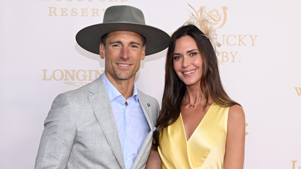 Andrew Walker e Odette Annable no Kentucky Derby