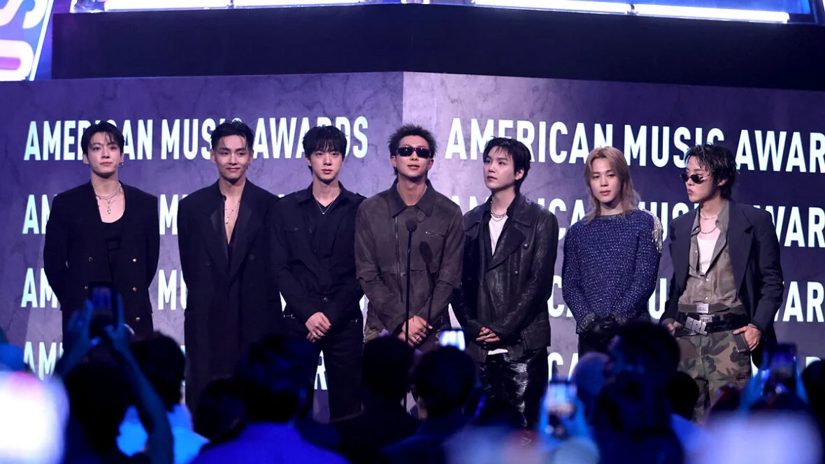 BTS no American Music Awards