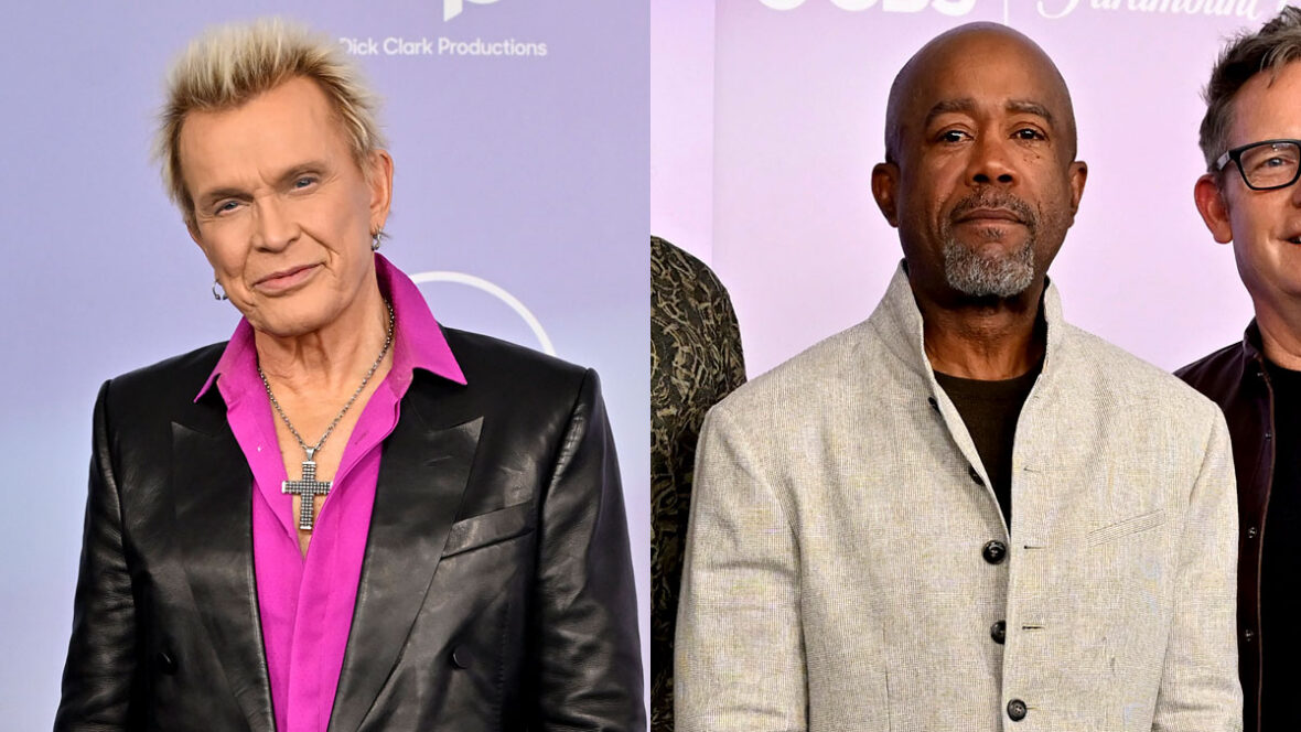 tapete billy-idol-darius-rucker-amas Billy Idol e Darius Rucker nos AMAs