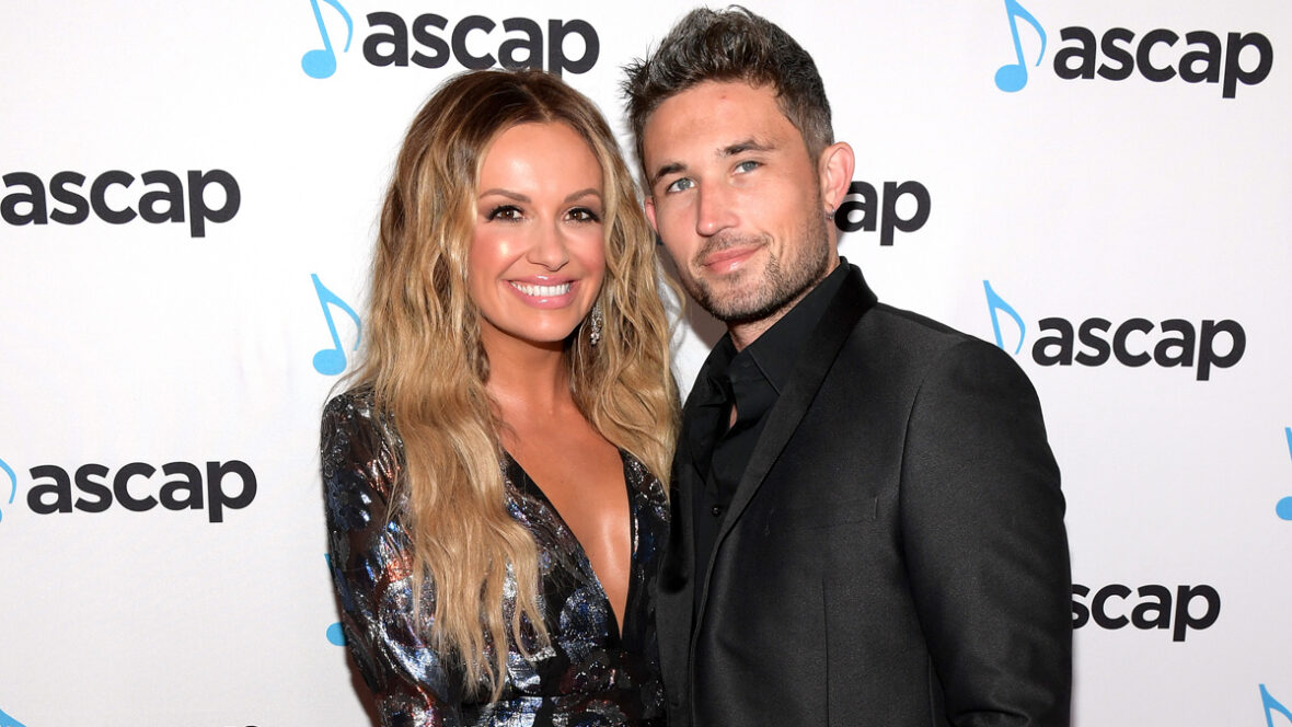 carly-pearce-michael-ray Carly Pearce e Michael Ray vestidos formalmente em um evento
