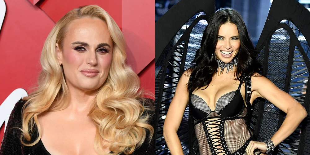 celebridade-virgindade-25-depois Foto de Rebel Wilson e Adriana Lima