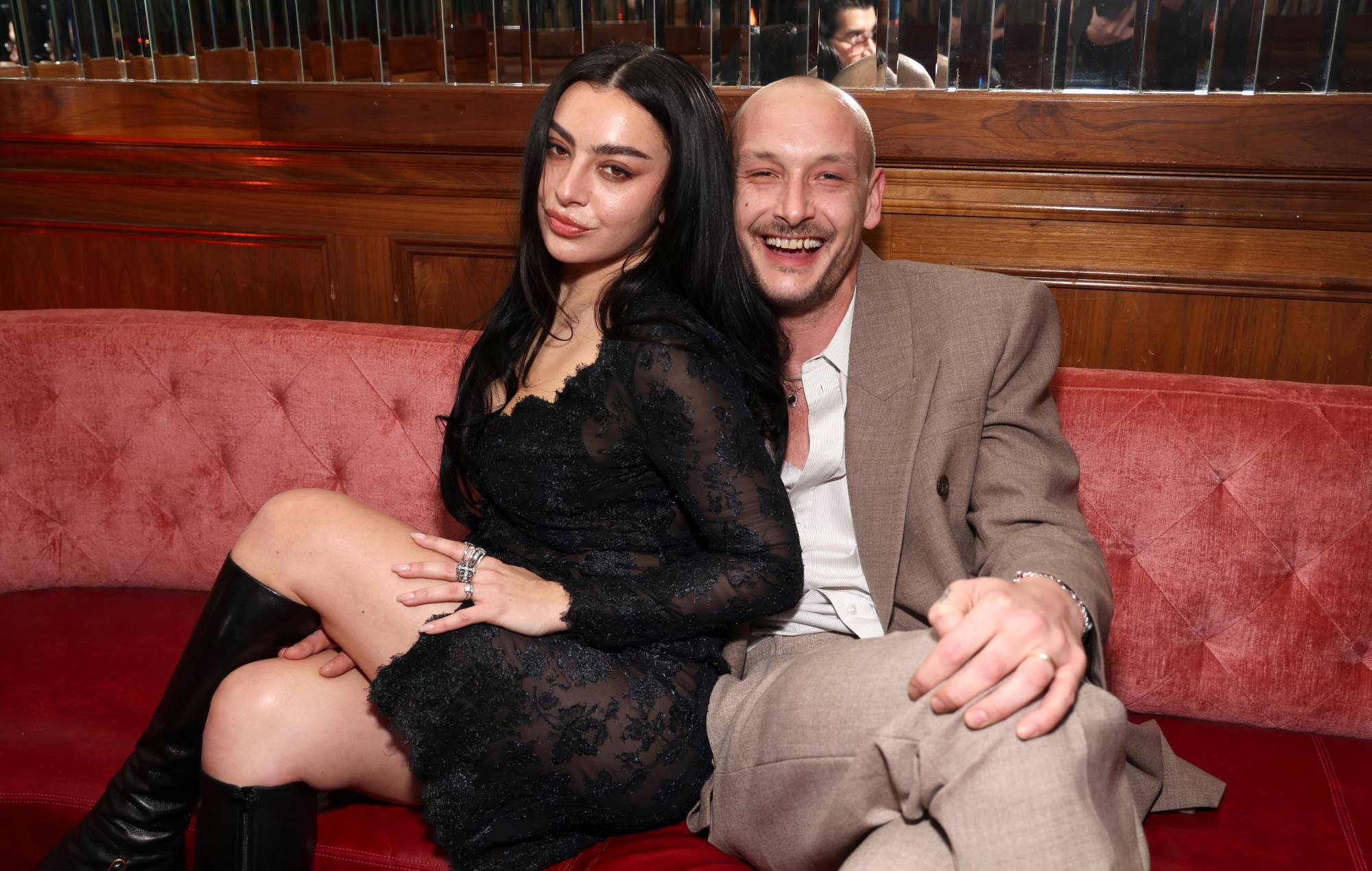 Charli XCX and George Daniel. CREDIT: Jerritt Clark/Getty Images for W Magazine