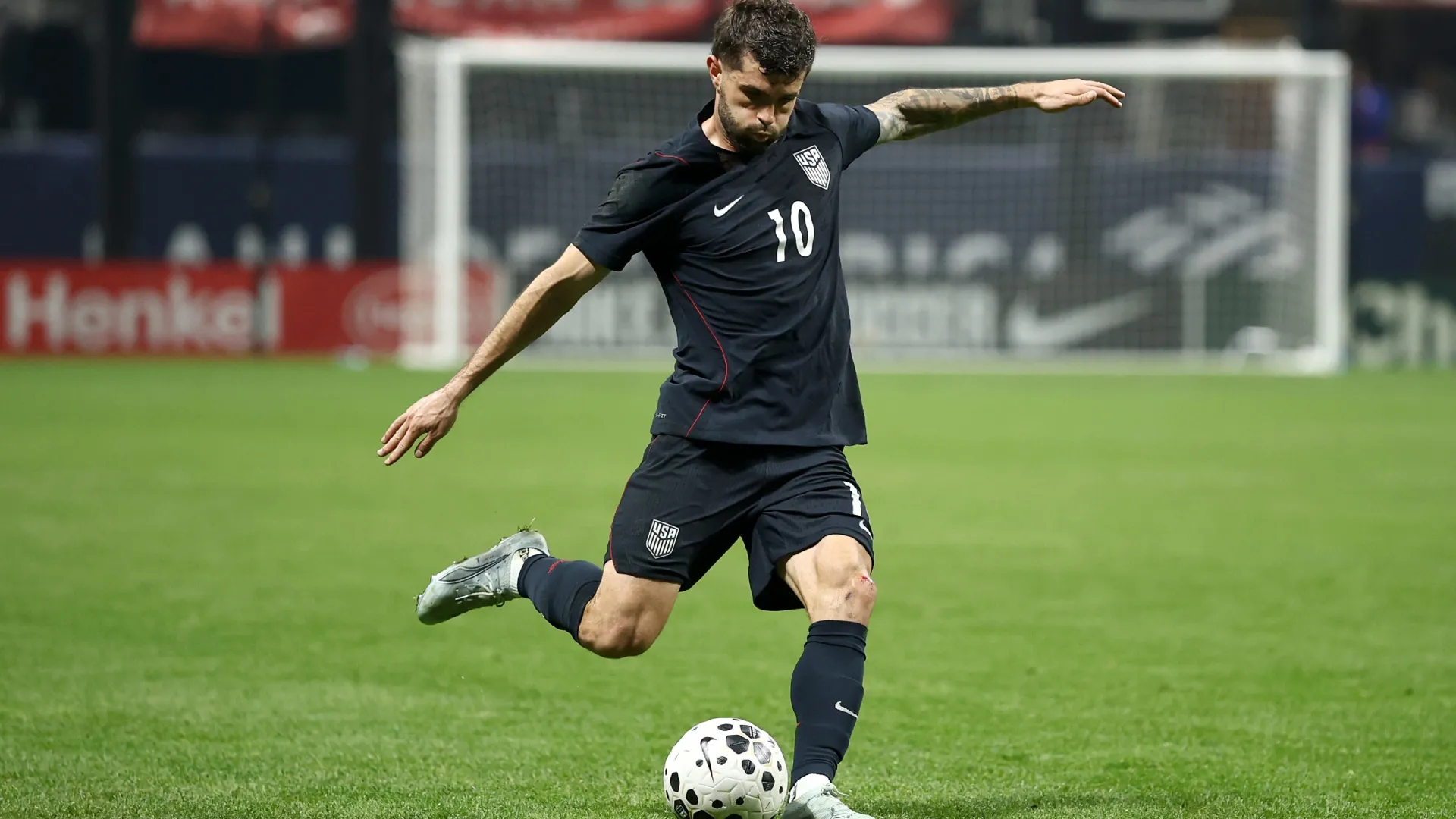Christian Pulisic nº 10 dos Estados Unidos.