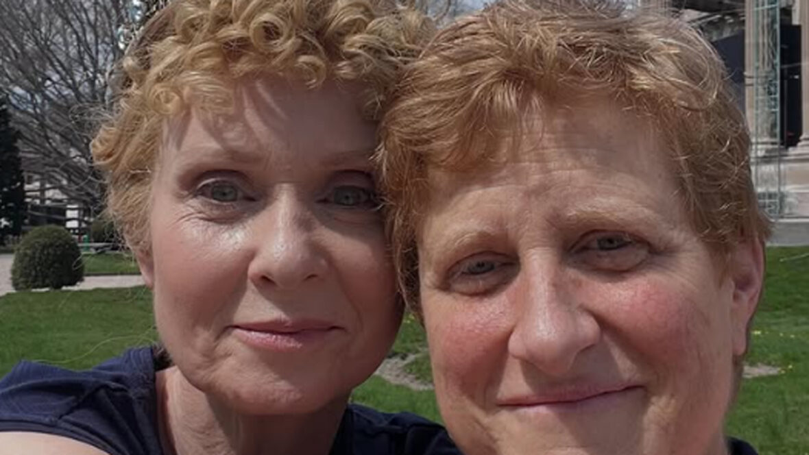 aniversário de Cynthia-nixon Aniversário da esposa de Cynthia Nixon