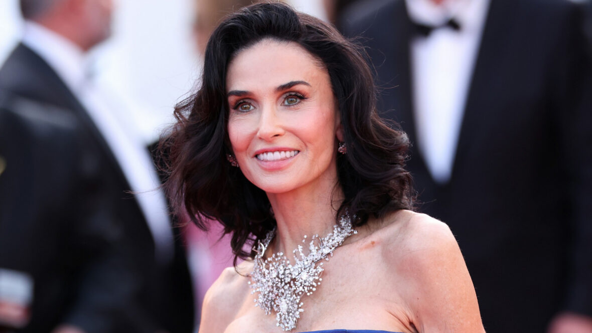 Cabelo curto de Demi Moore
